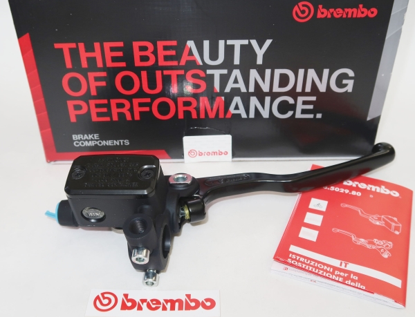 Brembo Handbremspumpe PS 13 mit Behälter , schwarz